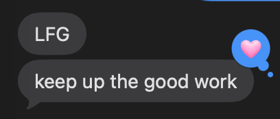 A supporter celebrating a final-round interview